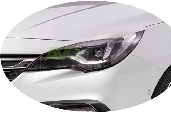 Headlight Eyelids for Opel / Vauxhall Astra K 2015 - ABS Gloss