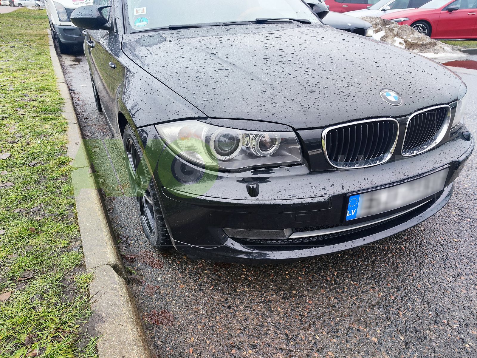 Headlight Eyelids for BMW 1 E81 / E82 / E87 / E88 2004-2013 ABS Gloss