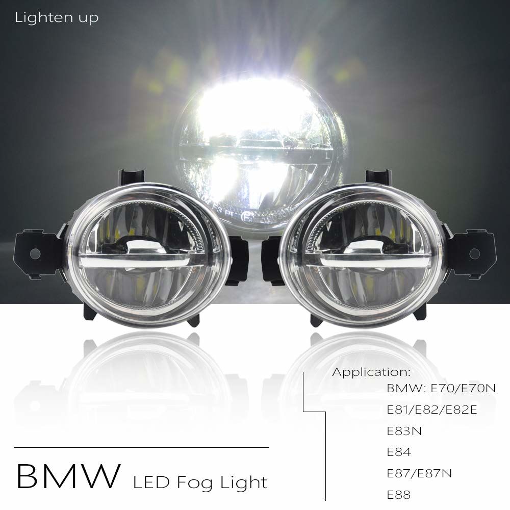 LED Fog lights set for BMW E70 / E81/ E82 / E83 / E84 / E87 / E88