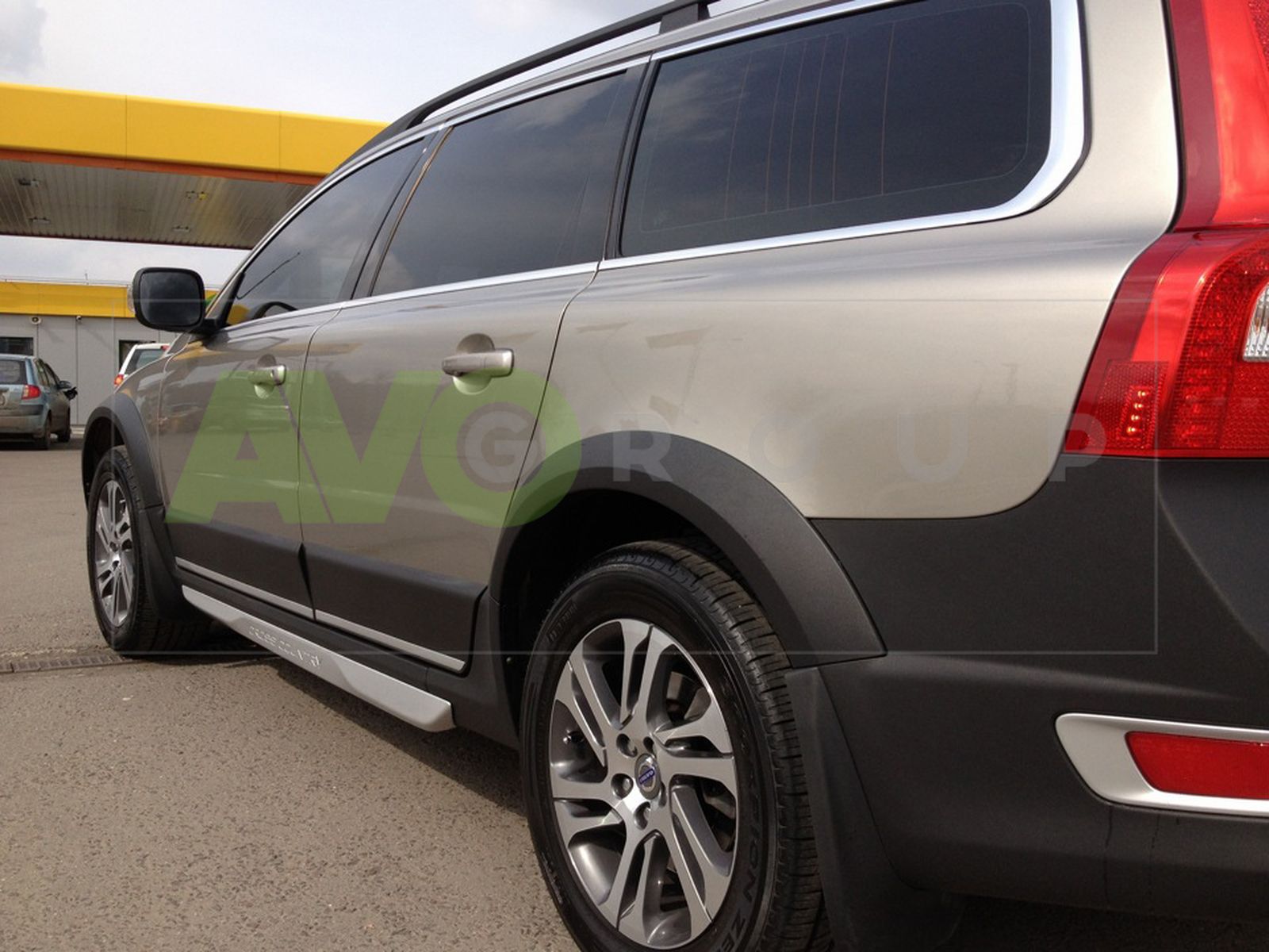 Sport design Cross Country Side skirts Extensions for V70 / XC70 2007-2016 - Image 3