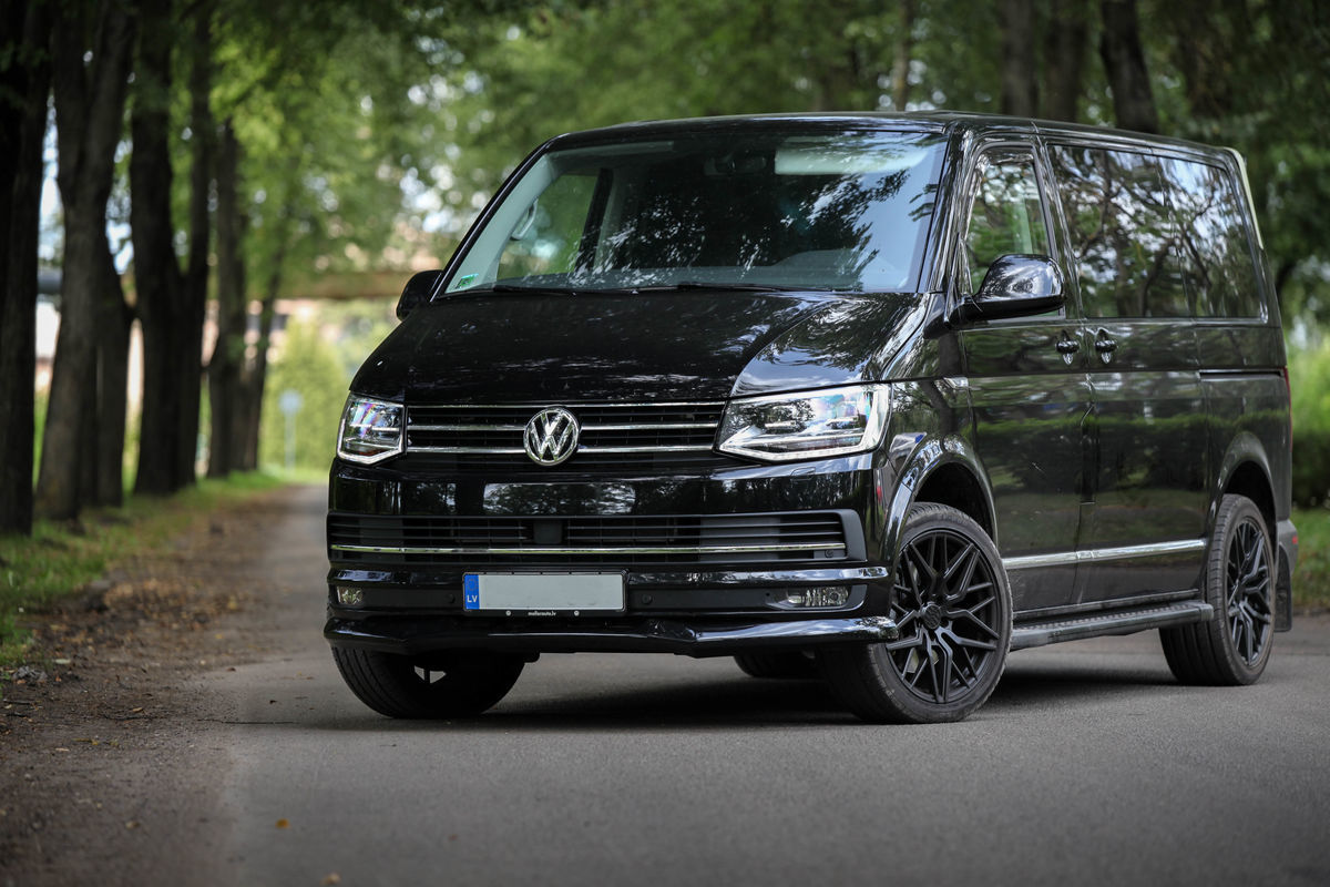 New Style Front Bumper Spoiler For VW T6 2016-2023