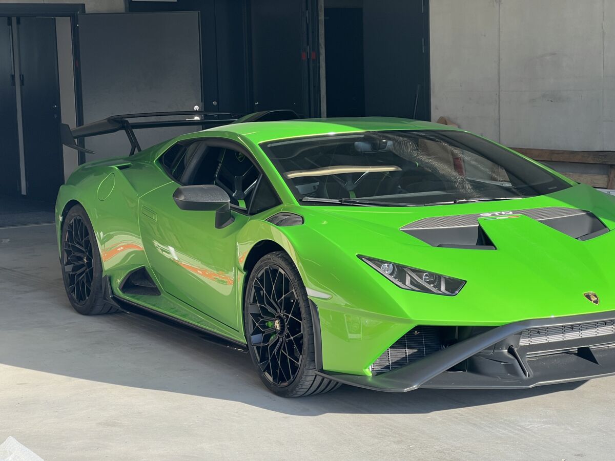 Carbon Side skirts Aero blades for Lamborghini Huracan STO v2