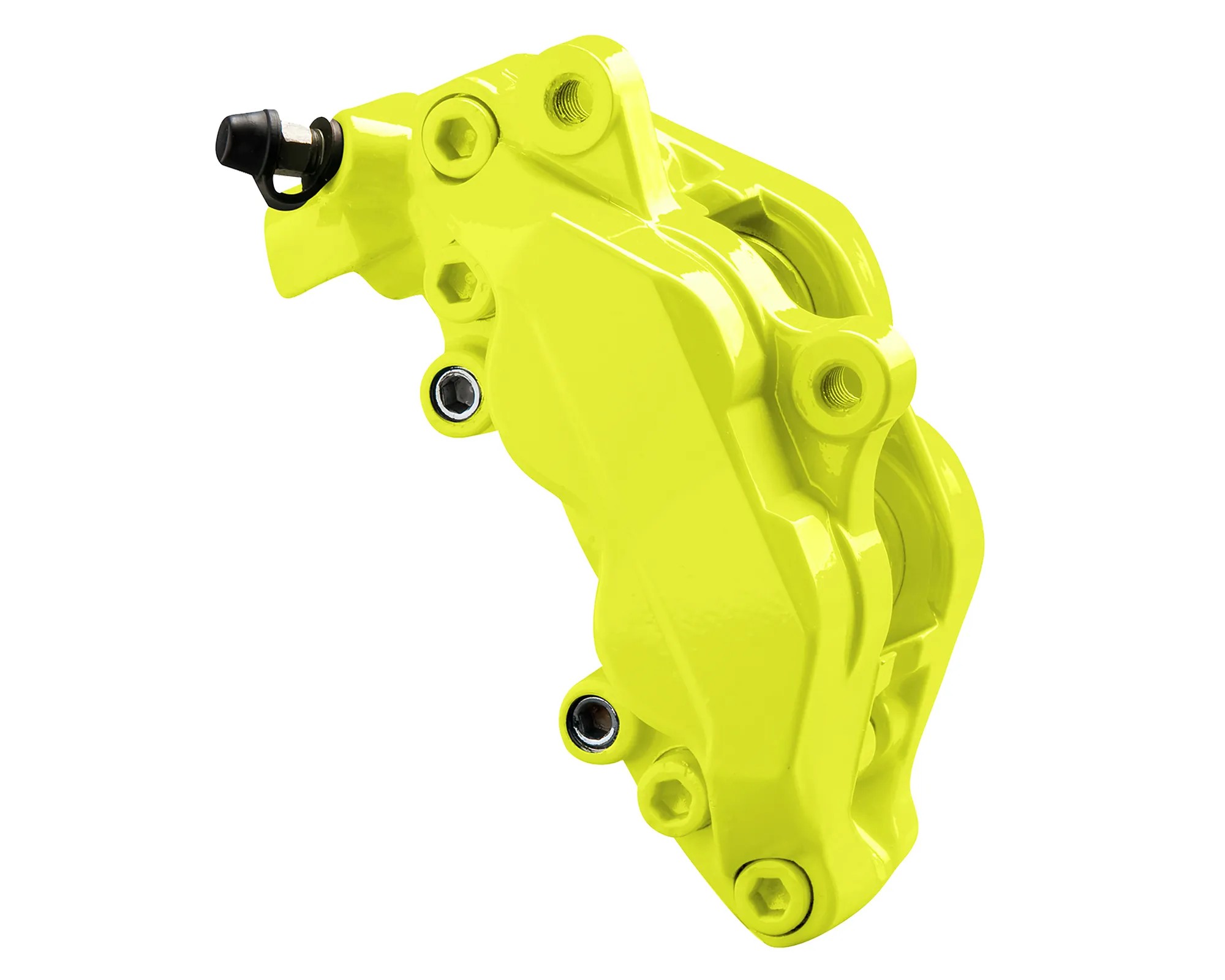 Foliatec NEON YELLOW Brake Caliper Lacquer Set