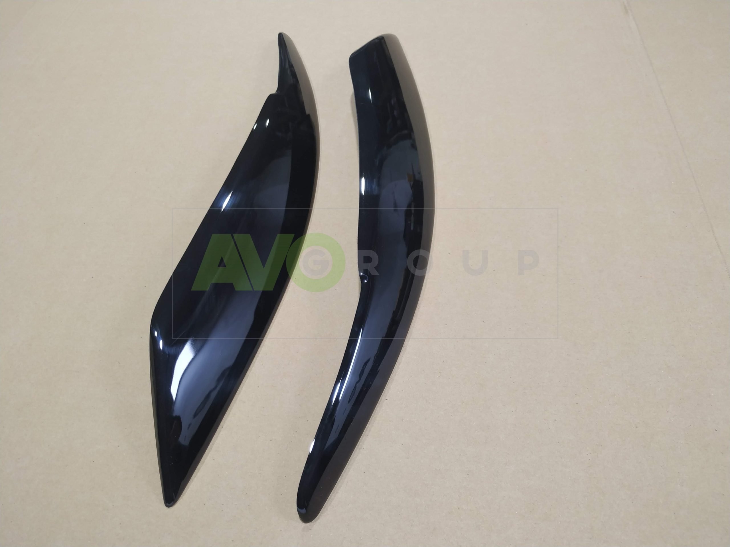 Headlight Eyelids for AUDI Q7 2005-2009 ABS Gloss - Image 9