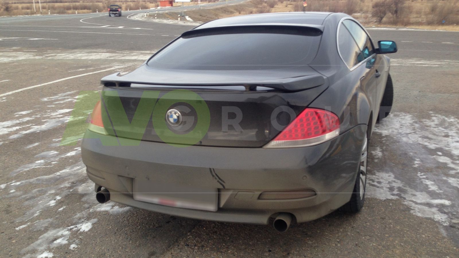 Rear Window Spoiler / sunblind for BMW 6 E63 Coupe 2003-2010
