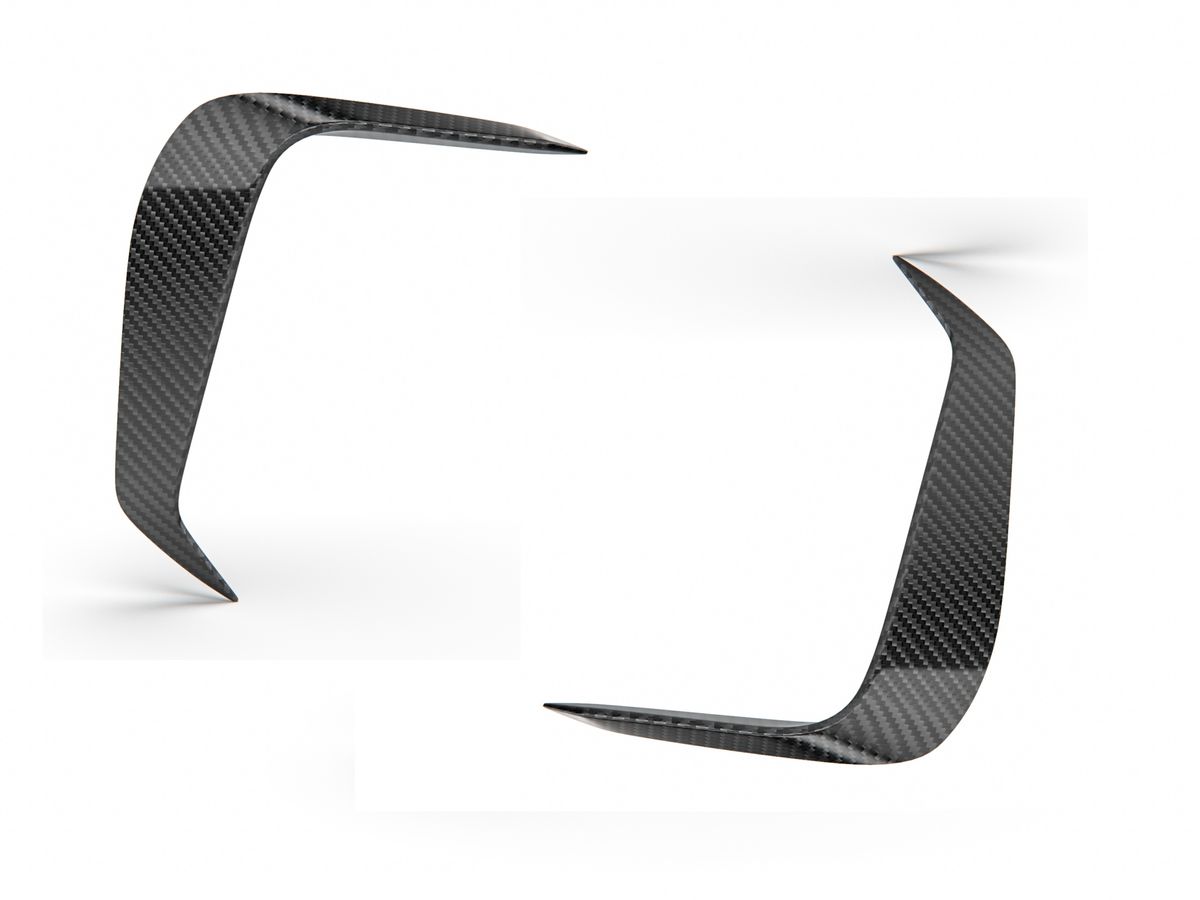 Carbon fibre vent frames for front bumper Cupra Formentor SE