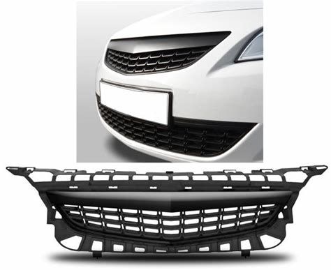 Front black badgelles grill for Opel / Vauxhall Astra J 2009-2012