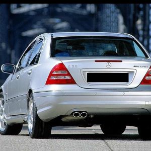 C32 / C55 ANG style Rear Bumper For Mercedes W203 2000-2006 with PDC