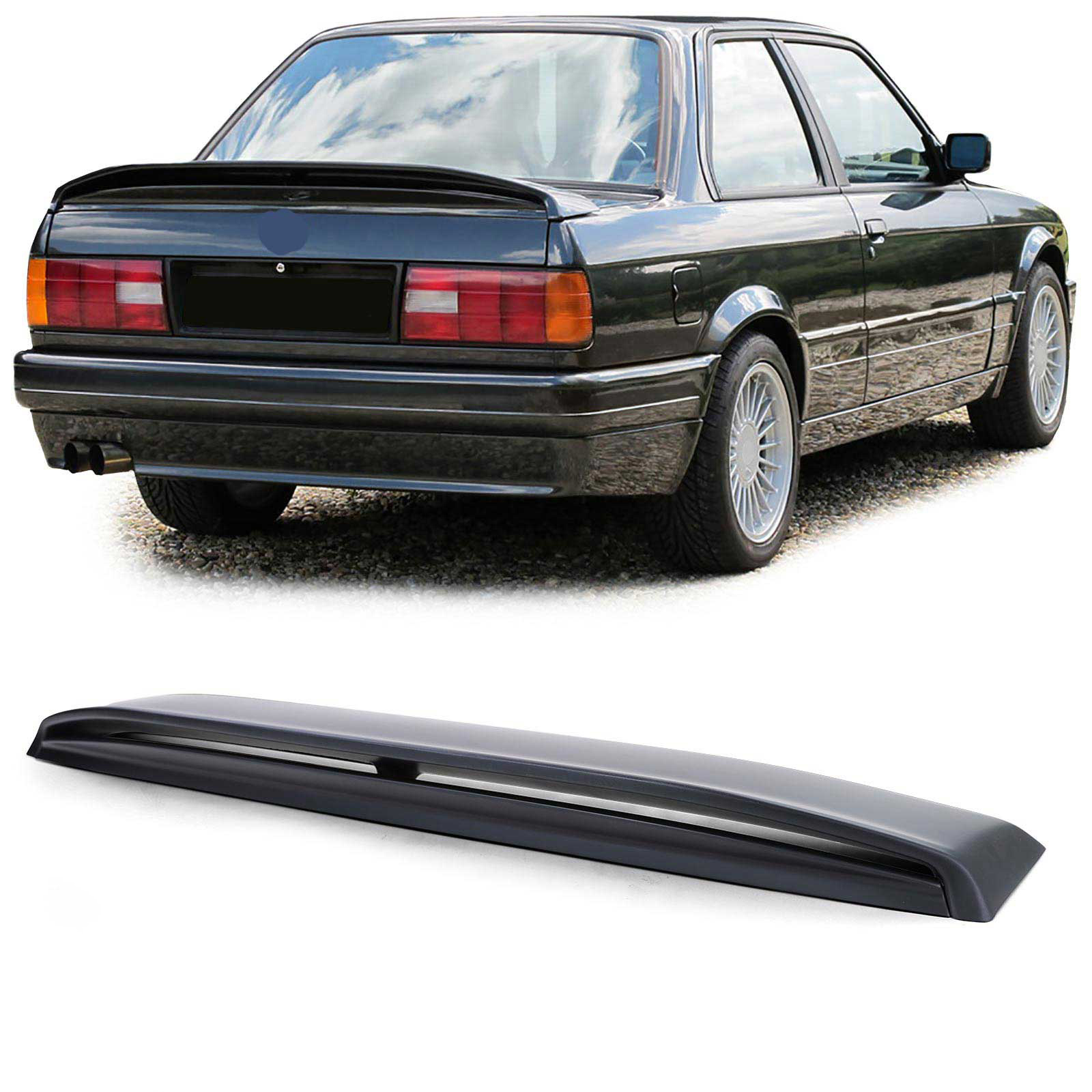 Trunk Boot Lid MT2 / M Tech II Spoiler for BMW 3 E30 1983-1993