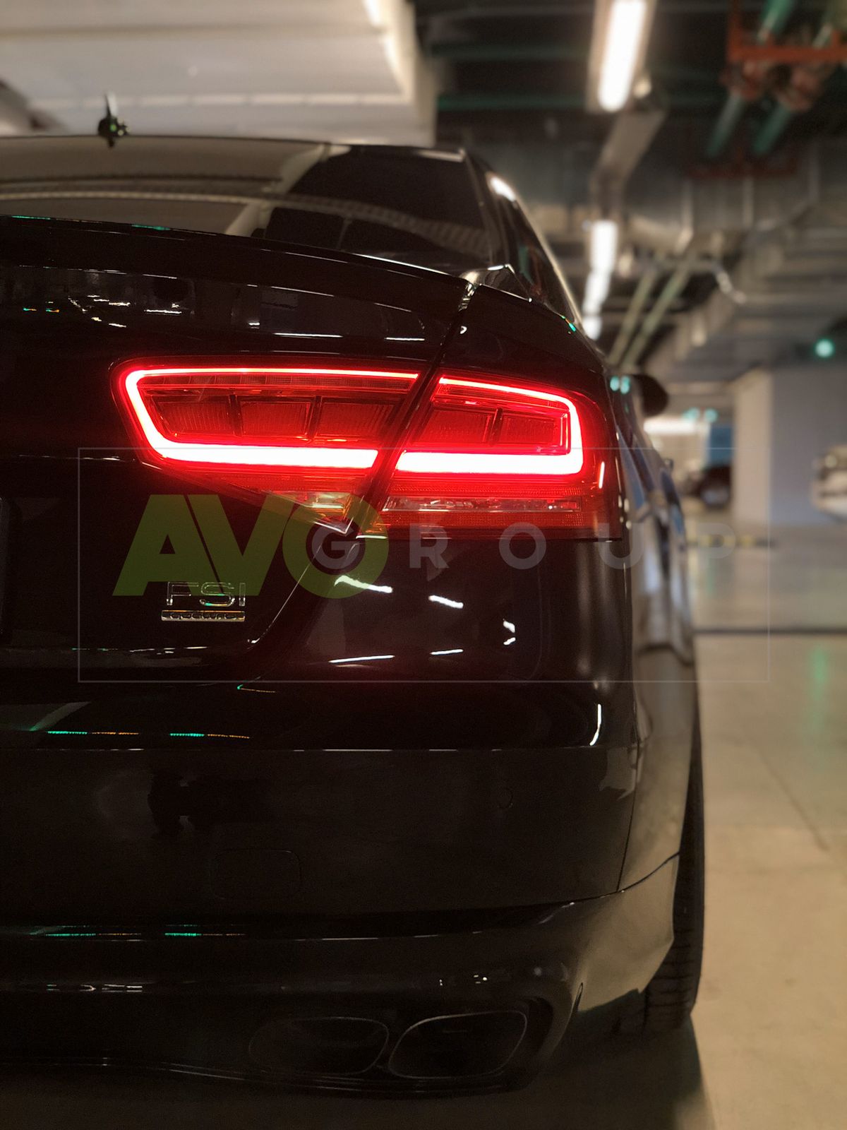 A Style Trunk boot spoiler for AUDI A8 S8 2010-2018