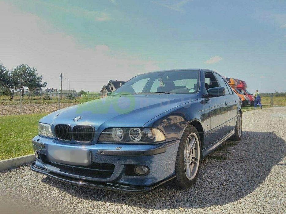 HM Style Front Bumper Spoiler Lip for BMW 5 E39 1995-2004 - Image 2