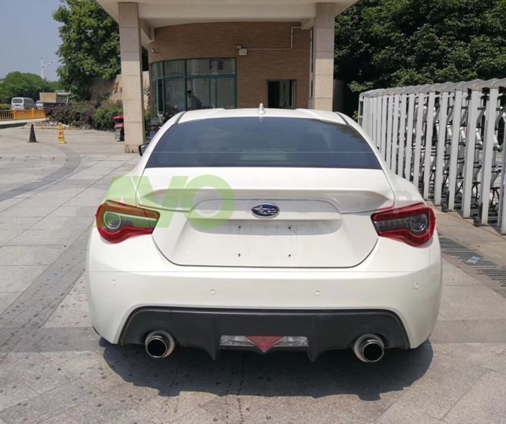 Trunk boot spoiler for Subaru BRZ 2012-