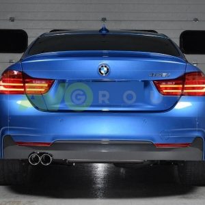 Black Trunk boot spoiler for BMW 4 F32 F33 Performance 2013-2021