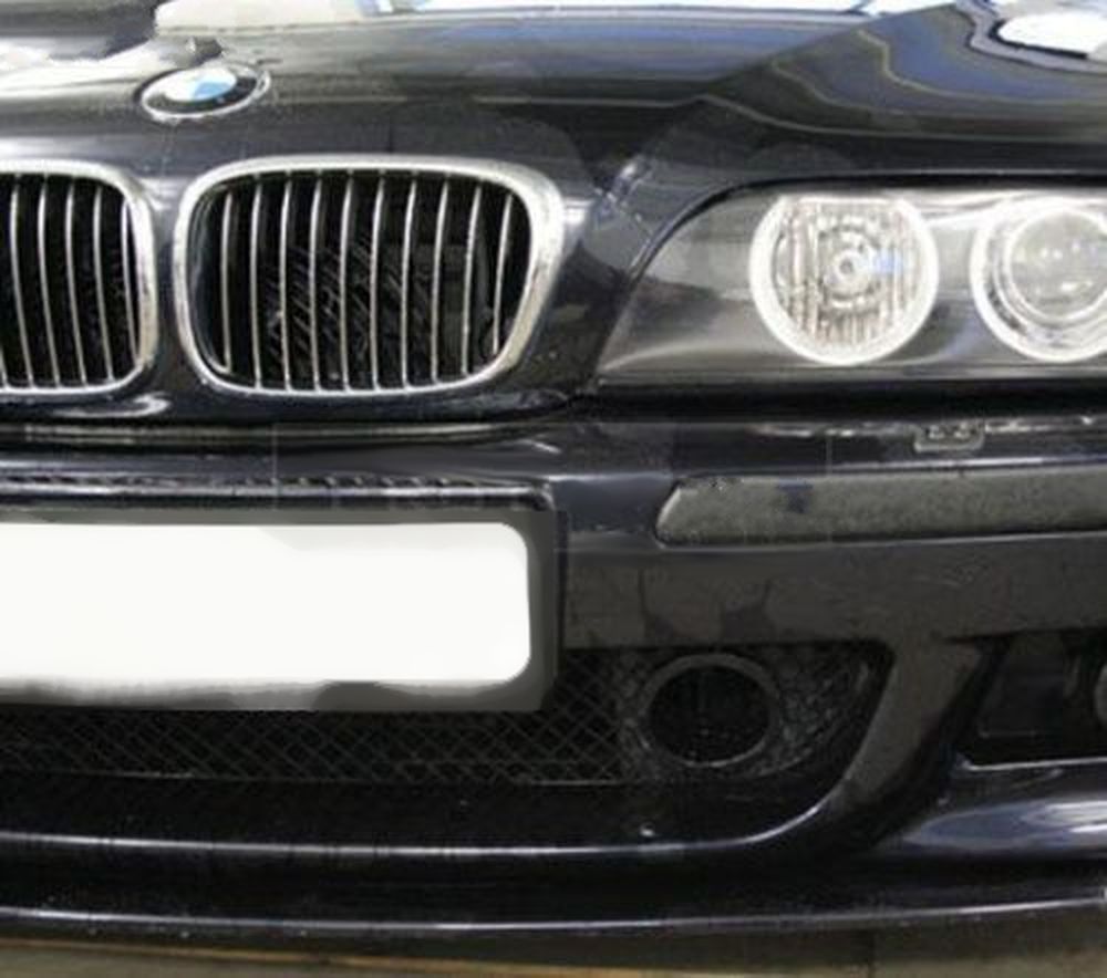 Black Air intakes with grill for BMW 5 E39 M5 M-Sport front bumper
