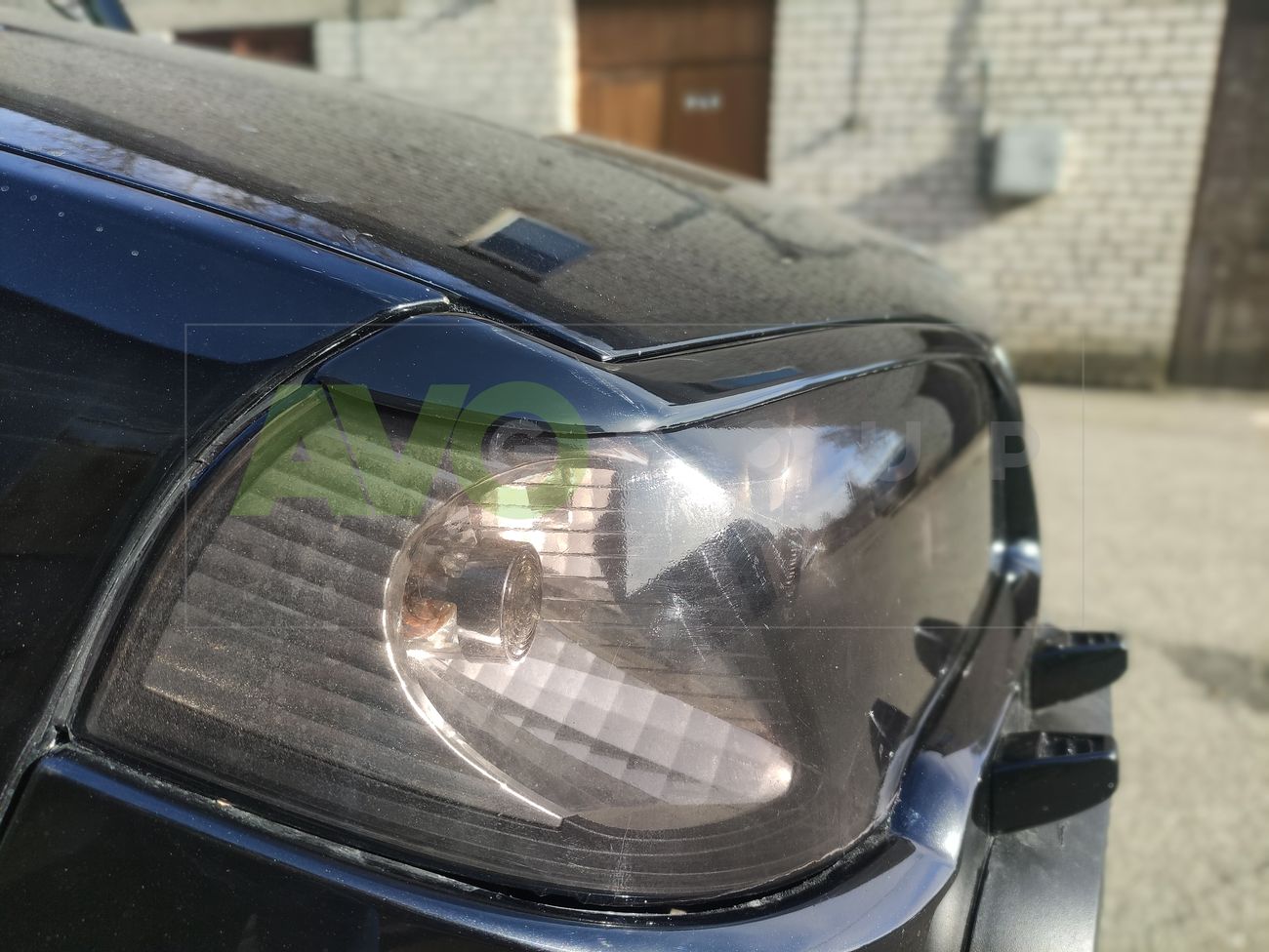 Headlight Eyelids for BMW X3 E83 2003-2010 ABS Gloss v2