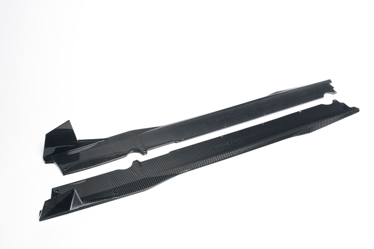 Carbon Side skirts Aero blades for Lamborghini Huracan STO v2 - Image 4