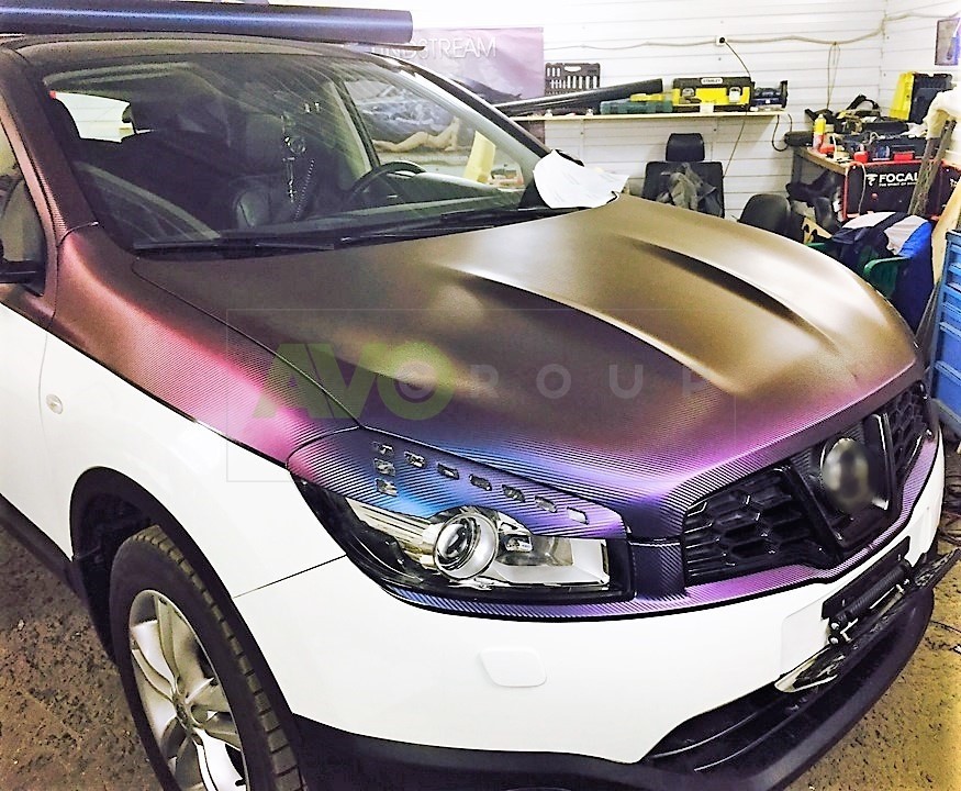 Headlight Eyelids for Nissan Qashqai 2010-2014 v1 ABS Matt