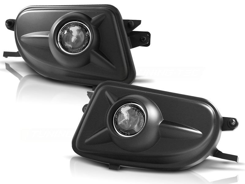 Black foglights for Mercedes W210 / R170 / W208 99-02 CLK / SLK