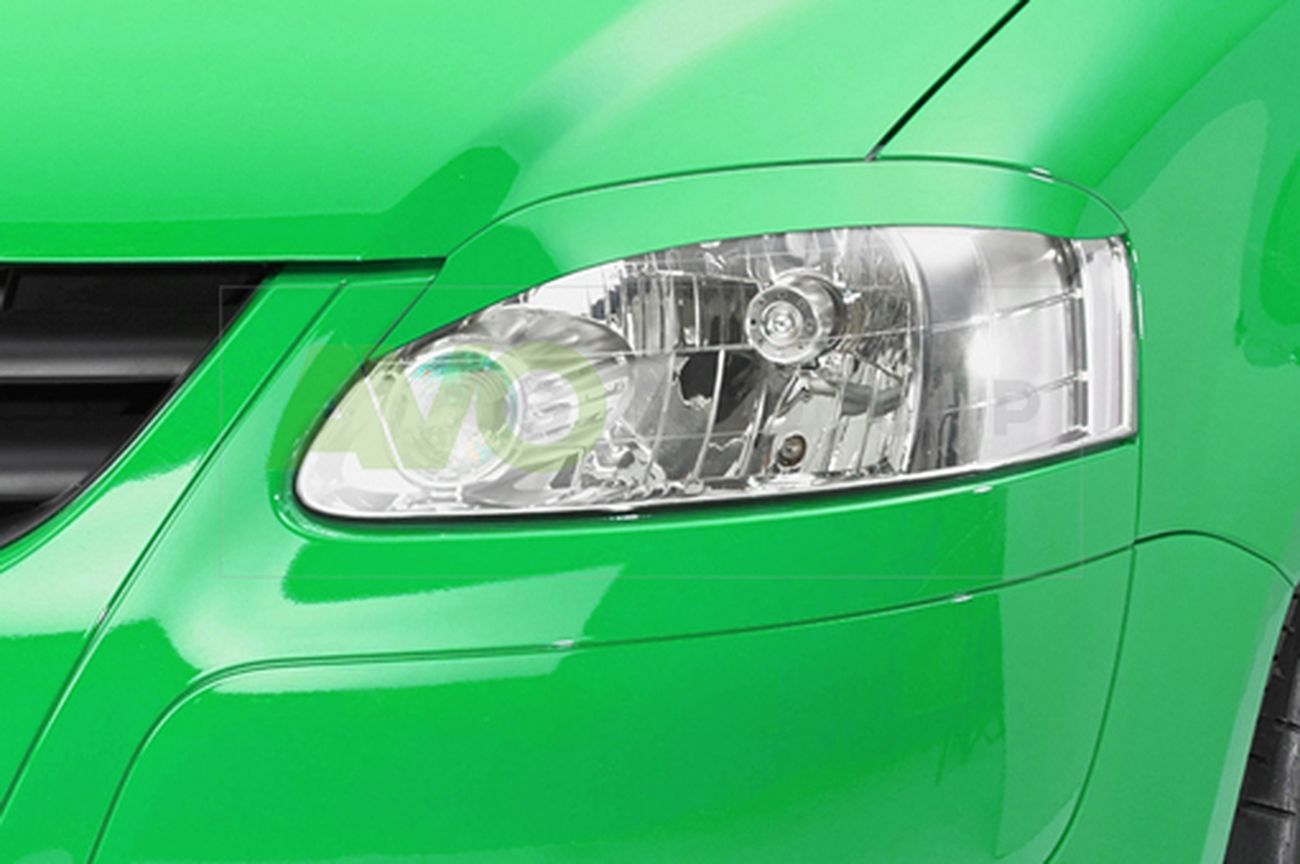 Headlight Eyelids for VW / Volkswagen FOX 2005-2011 ABS Gloss