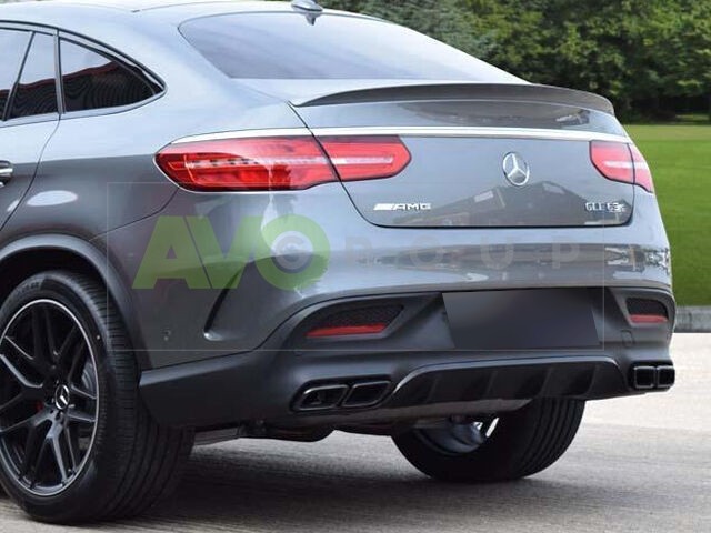 Rear boot trunk door spoiler for MB GLE C292 Coupe AMG 2015- v2