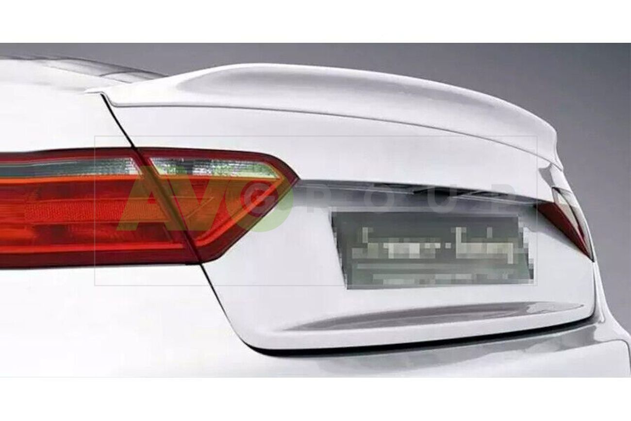 Trunk boot ducktail spoiler for AUDI A5 Coupe 8T 2007-2016 ABS