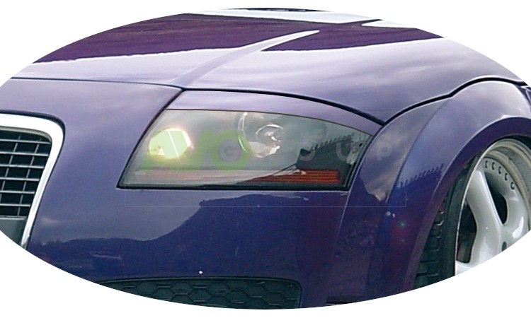 Headlight Eyelids for AUDI TT 8N 1999-2006 ABS Gloss
