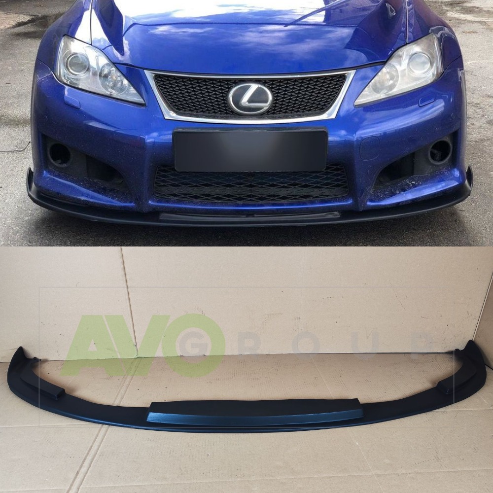 Priekšējā bampera uzlika / spoileris / lūpa priekš Lexus IS-F XE20 2005-2013