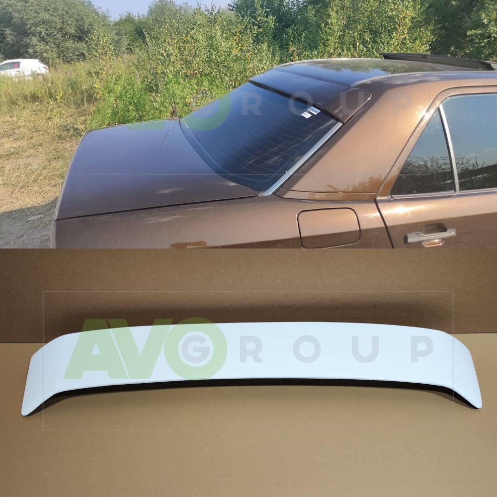 Aizmugurējā stikla spoileris priekš Mercedes Benz E W124 1986-1996