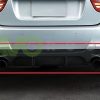 Rear Bumper Diffuser for BMW 3 E90 / E91 2005-2012 v1 ABS Gloss