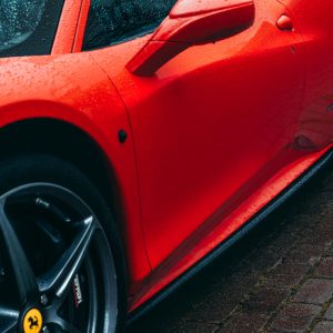 CARBON Performance Aero sideskirt blades for Ferrari 458 Italia / Spider