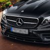 Carbon Front Bumper Splitter for MB E W213 / S213 / C238 / A238 AMG
