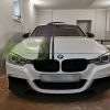 M Style piano black mirror covers set for BMW 3 F30/ F31 / F34 / F35 2011-2019