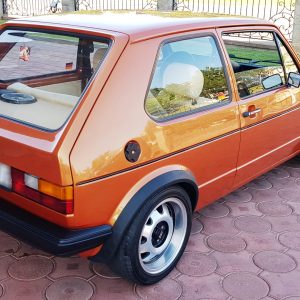 Rear Bumper for VW Golf 1 1973-1983 Black matt