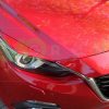 Накладки на фары / Реснички для Mazda 3 2013-2016 с адаптивными фарами ABS Matt – Изображение 8