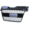 RS Style Front Honeycomb Grill for Audi TT 8J 2006-2010 BLACK GLOSS - Image 8