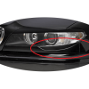 Lower Headlight Eyelids for BMW 3 E46 Coupe Cabrio 2003-2006 ABS Gloss