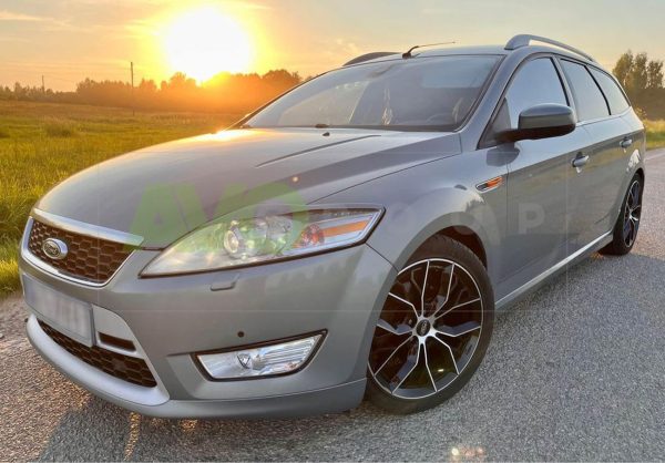 Priekšējo lukturu uzlikas uzacis priekš Ford Mondeo 4 2007-2013 ABS Gloss