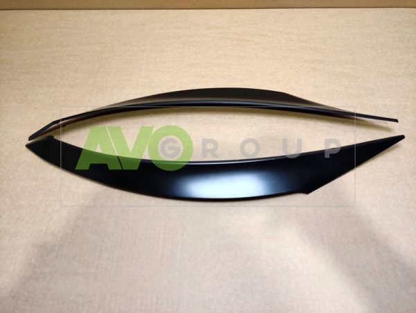 Накладки на фары / Реснички для Kia Sportage 3 2010-2016 ABS Matt – Изображение 5