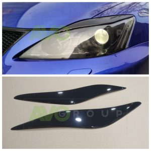 Headlight Eyelids for Lexus IS 2 2005-2013 ABS Gloss