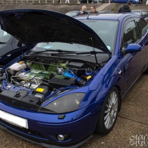 Priekšējo lukturu uzlikas uzacis priekš Ford Focus 1 1998-2004 ABS Gloss