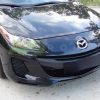 Headlight Eyelids for Mazda 3 2009-2013 ABS Gloss