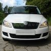 Priekšējo lukturu uzlikas uzacis priekš Skoda Fabia 2 / Roomster 2006-2010 v1 ABS Gloss
