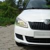 Priekšējo lukturu uzlikas uzacis priekš Skoda Fabia 2 / Roomster 2006-2010 v1 ABS Gloss
