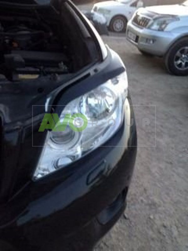Priekšējo lukturu uzlikas uzacis priekš Toyota LAND CRUISER PRADO 150 2009-2013 ABS Matt