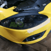 Headlight Eyelids for Seat Leon / Toledo / Altea 2005-2012 v1 ABS Gloss