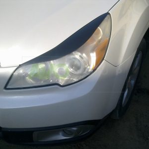 Headlight Eyelids for Subaru Legacy 2009-2014 ABS Matt