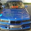 GTR Front Spoiler Splitter for BMW 3 E36 1990-2000 ABS
