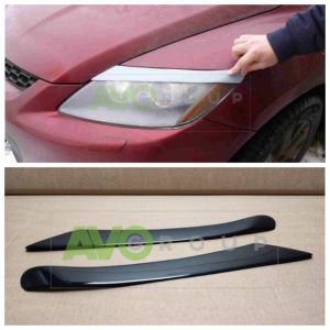 Headlight Eyelids for Mazda CX 7 2006-2012 ABS Gloss