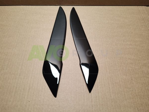 Headlight Eyelids for Toyota Avensis 2003-2009 ABS Gloss