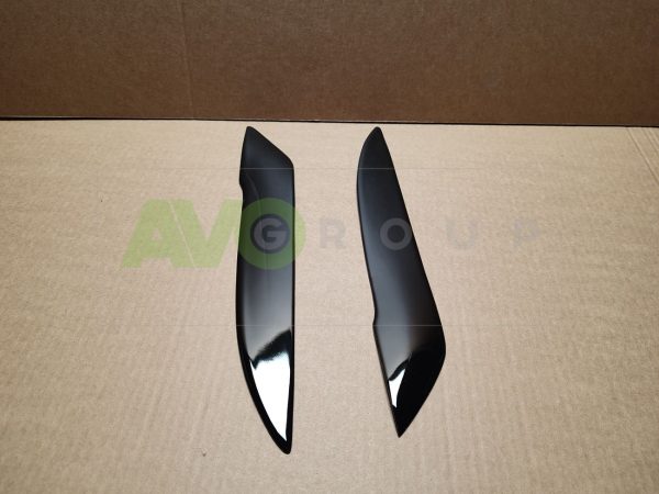 Headlight Eyelids for Toyota Avensis 2003-2009 ABS Gloss